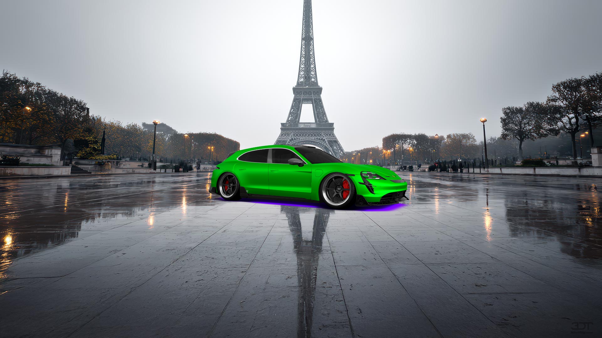 Porsche Taycan Sport Turismo Shooting Brake 2019 tuning