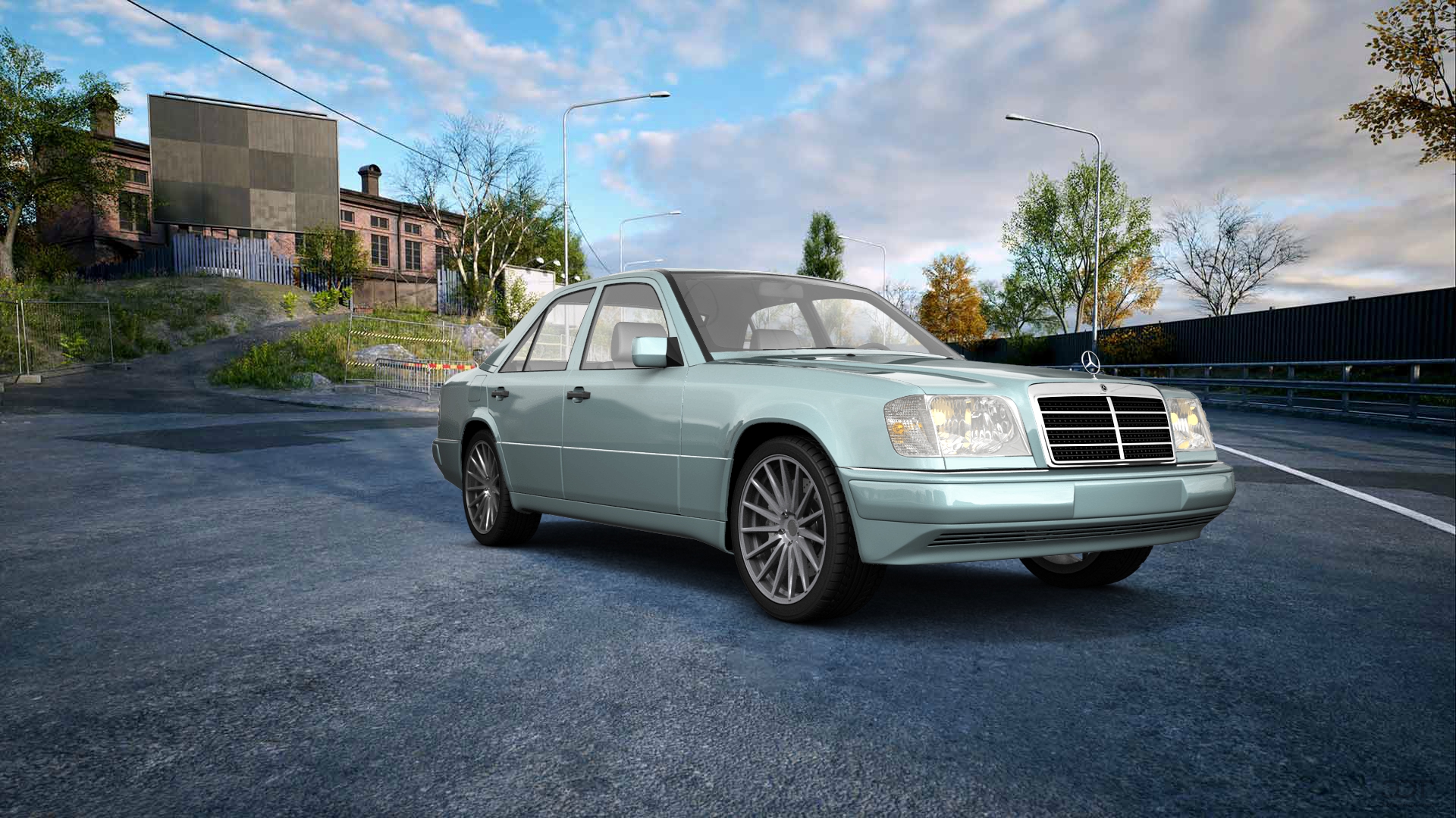 Mercedes E-Class Sedan 1984 tuning