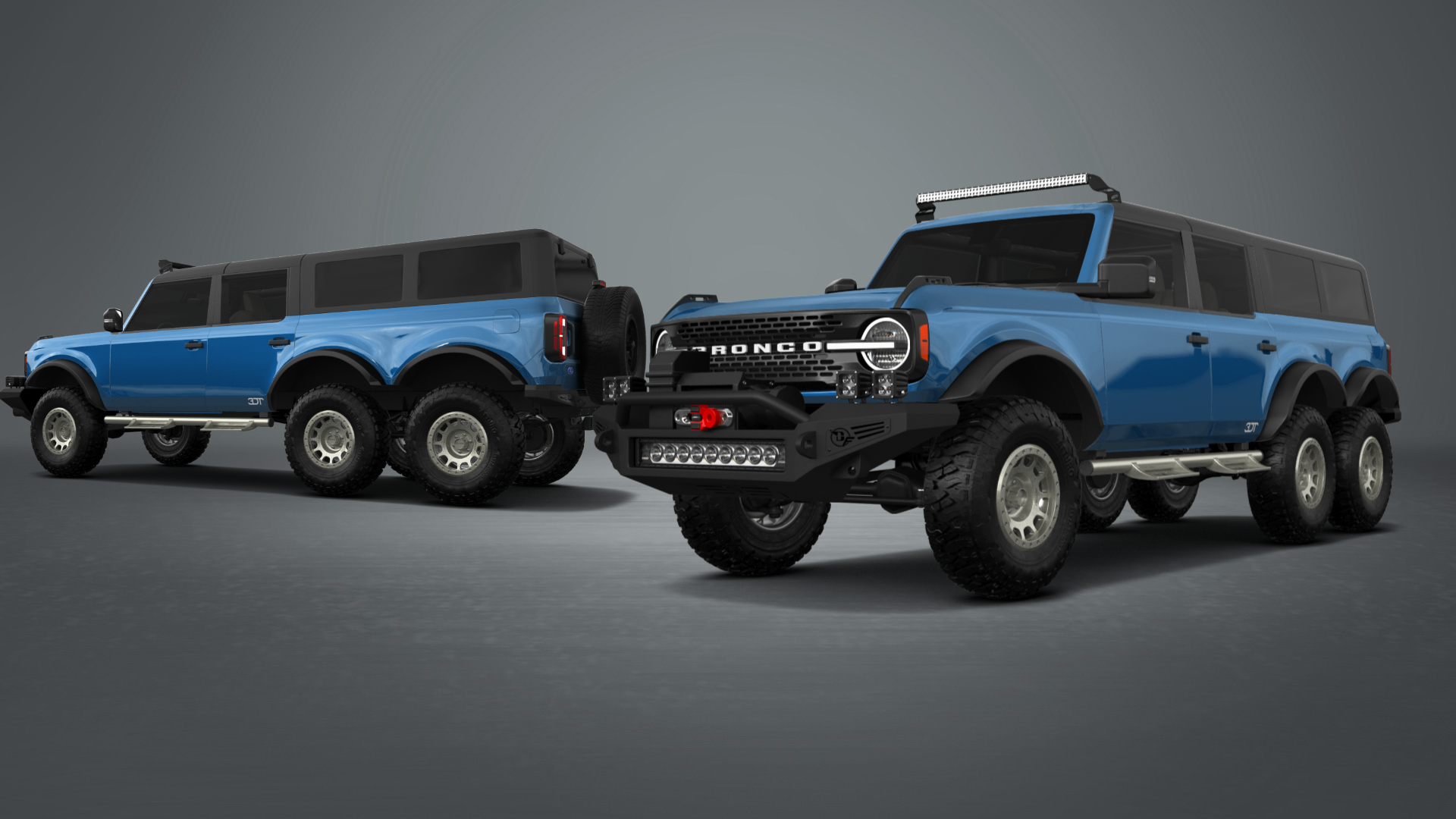 Ford Bronco 6X6 4 Door pickup truck 2021