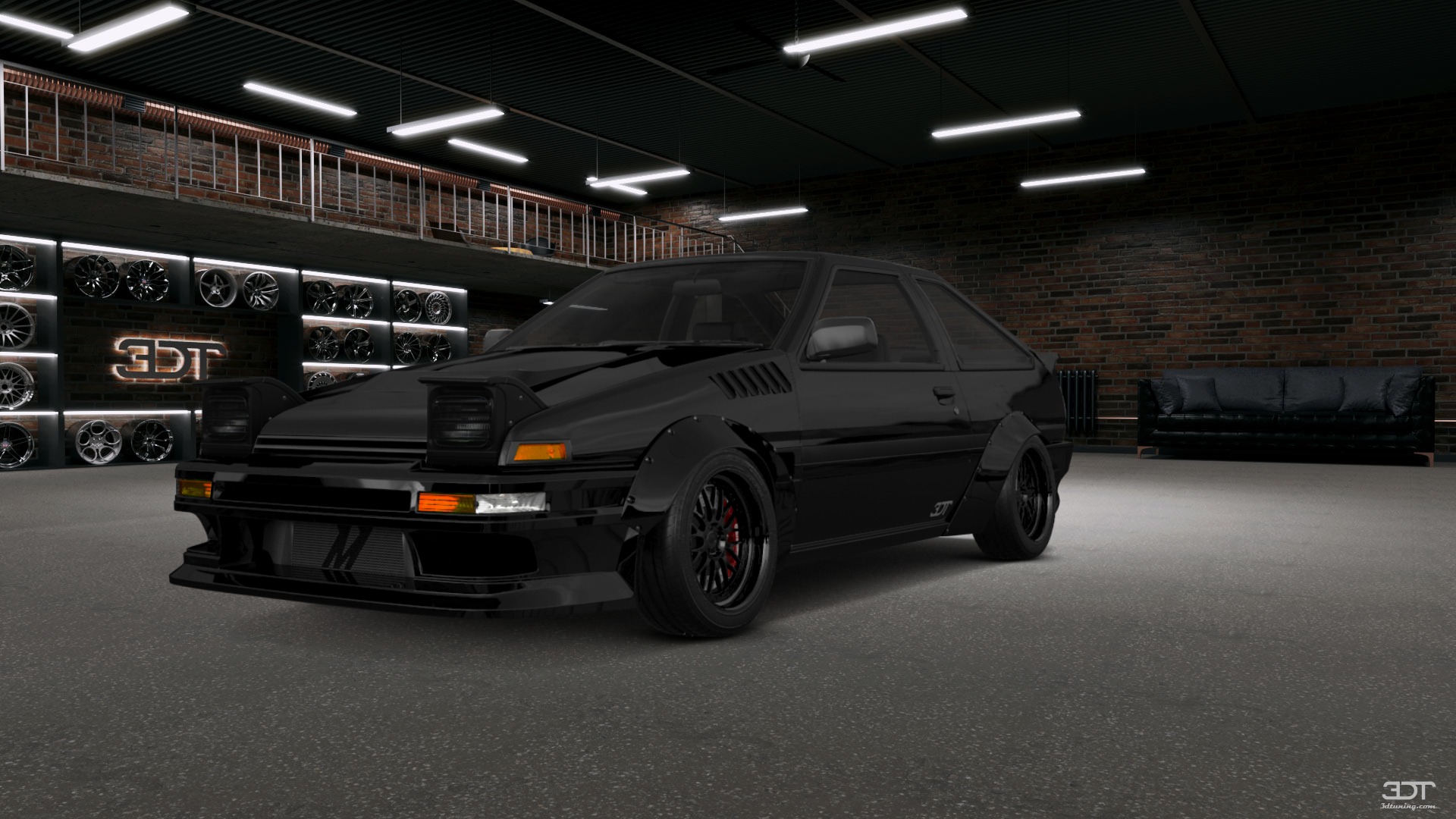 Toyota AE86 3 Door Hatchback 1985 tuning