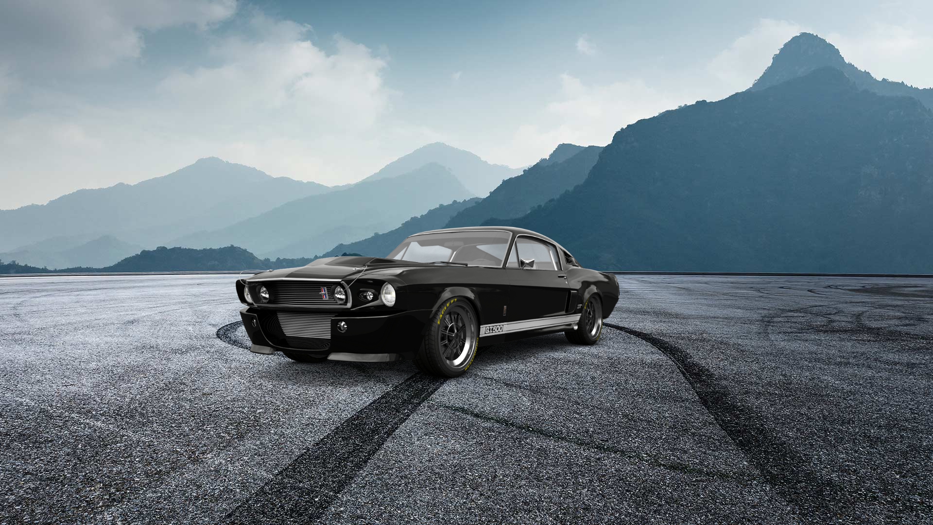 Mustang GT500 2 Door Coupe 1968