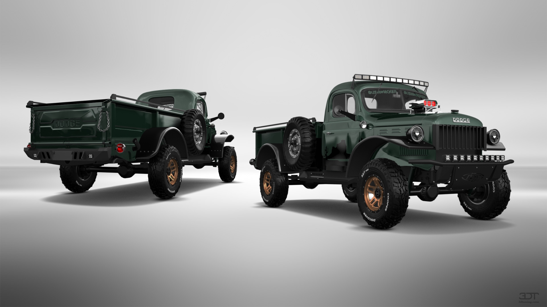 Dodge Power Wagon 2 Door pickup truck 1947 tuning