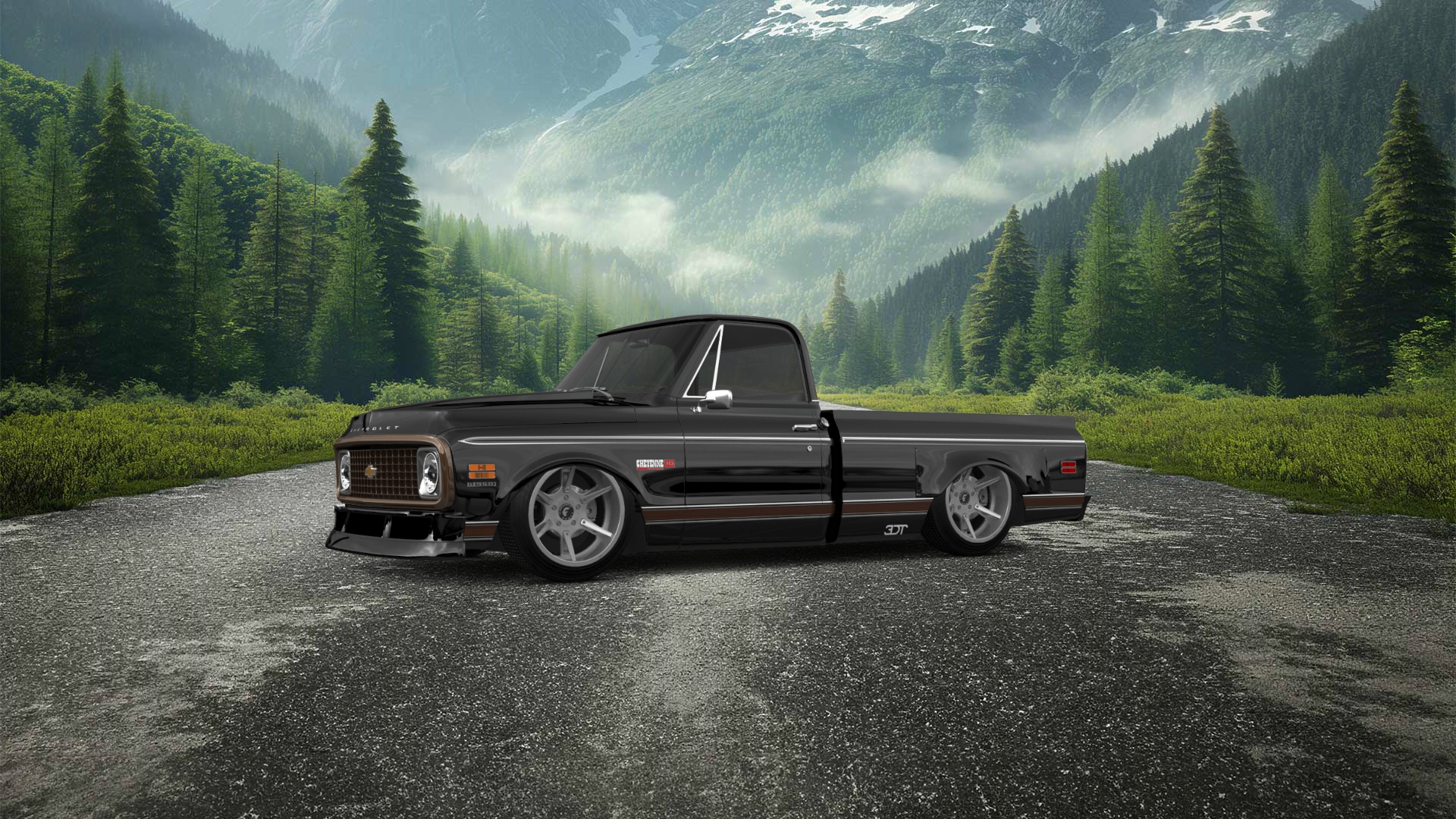 Chevrolet C-10 Cheyenne 2 Door pickup truck 1972