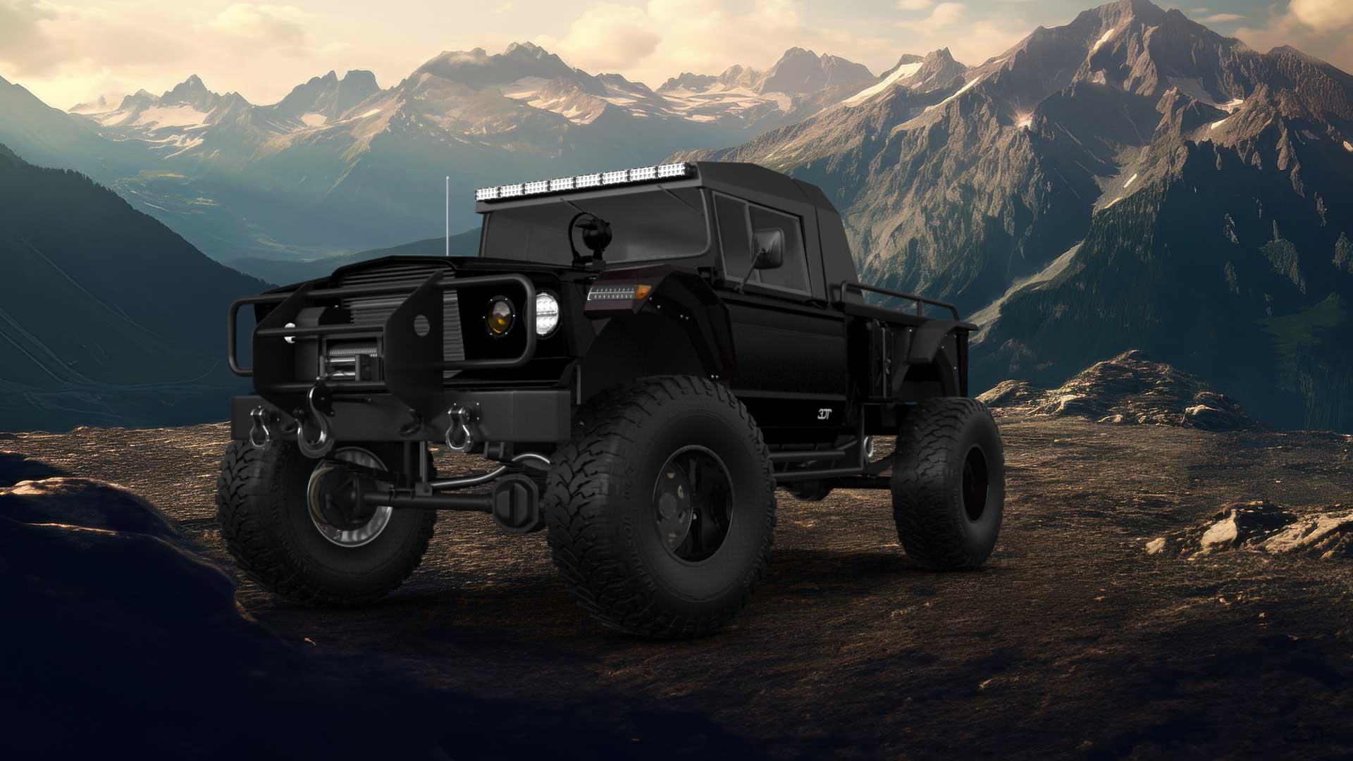 Jeep Kaiser M715 2 Door pickup truck 1968