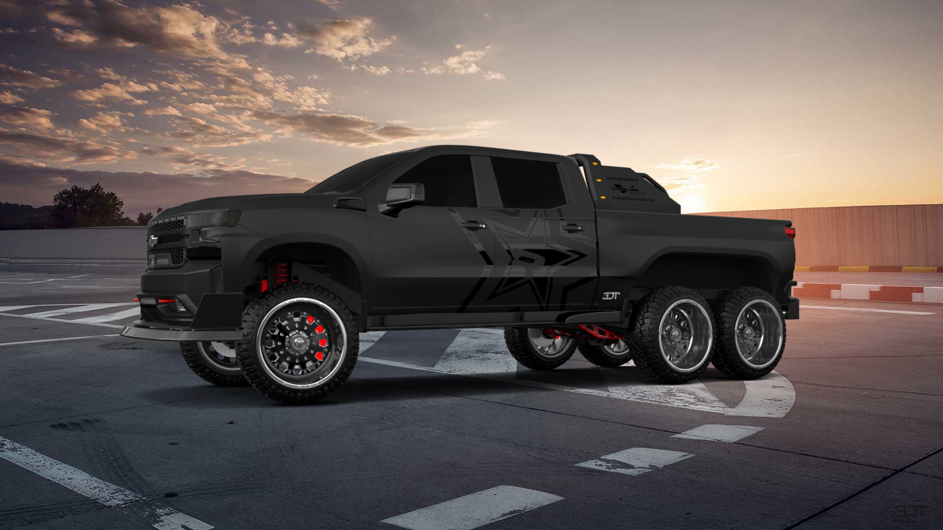 Chevrolet Silverado Hennessey Goliath 6X6 Truck 2020
