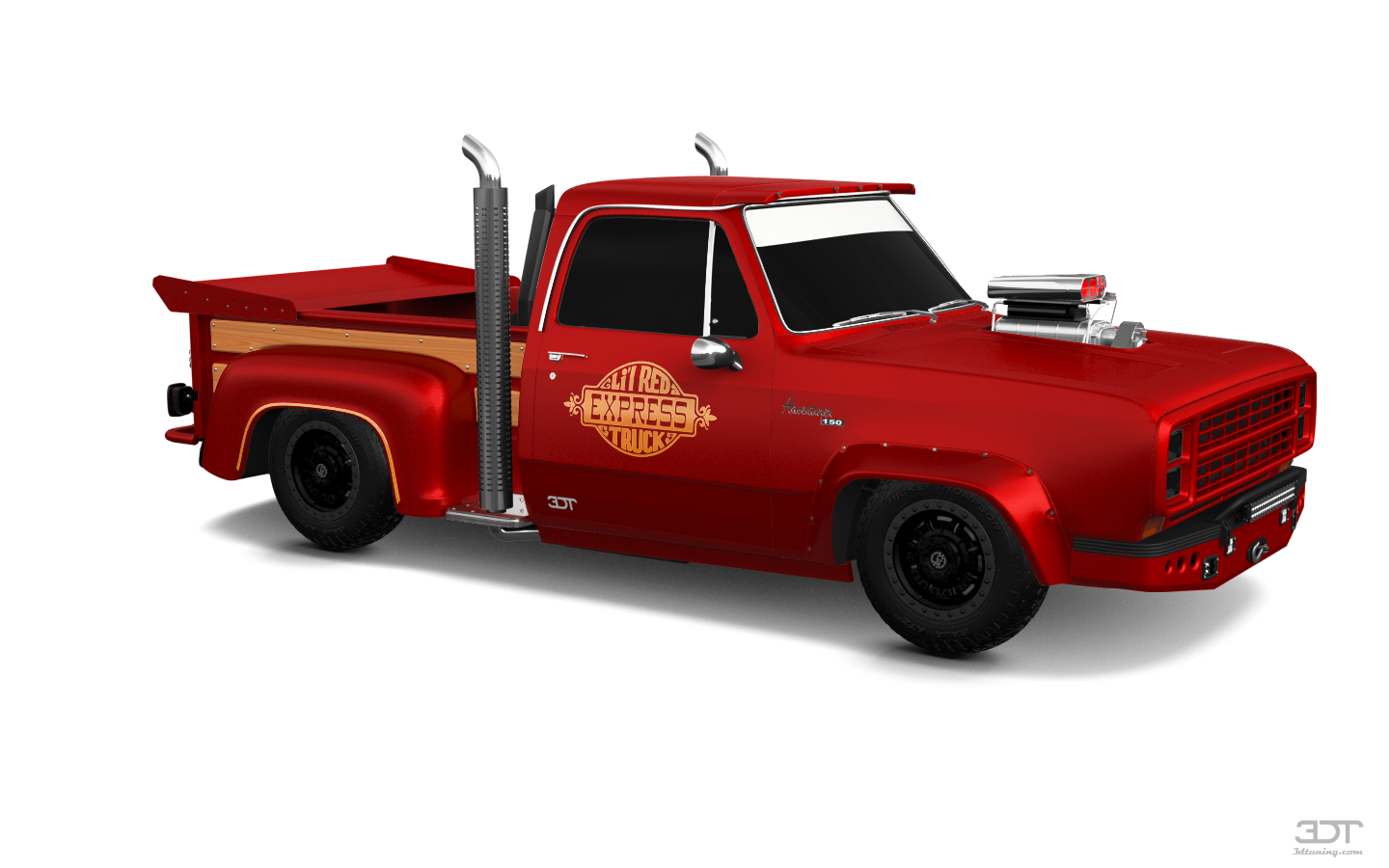 Dodge Lil Red Express 2 Door pickup truck 1979