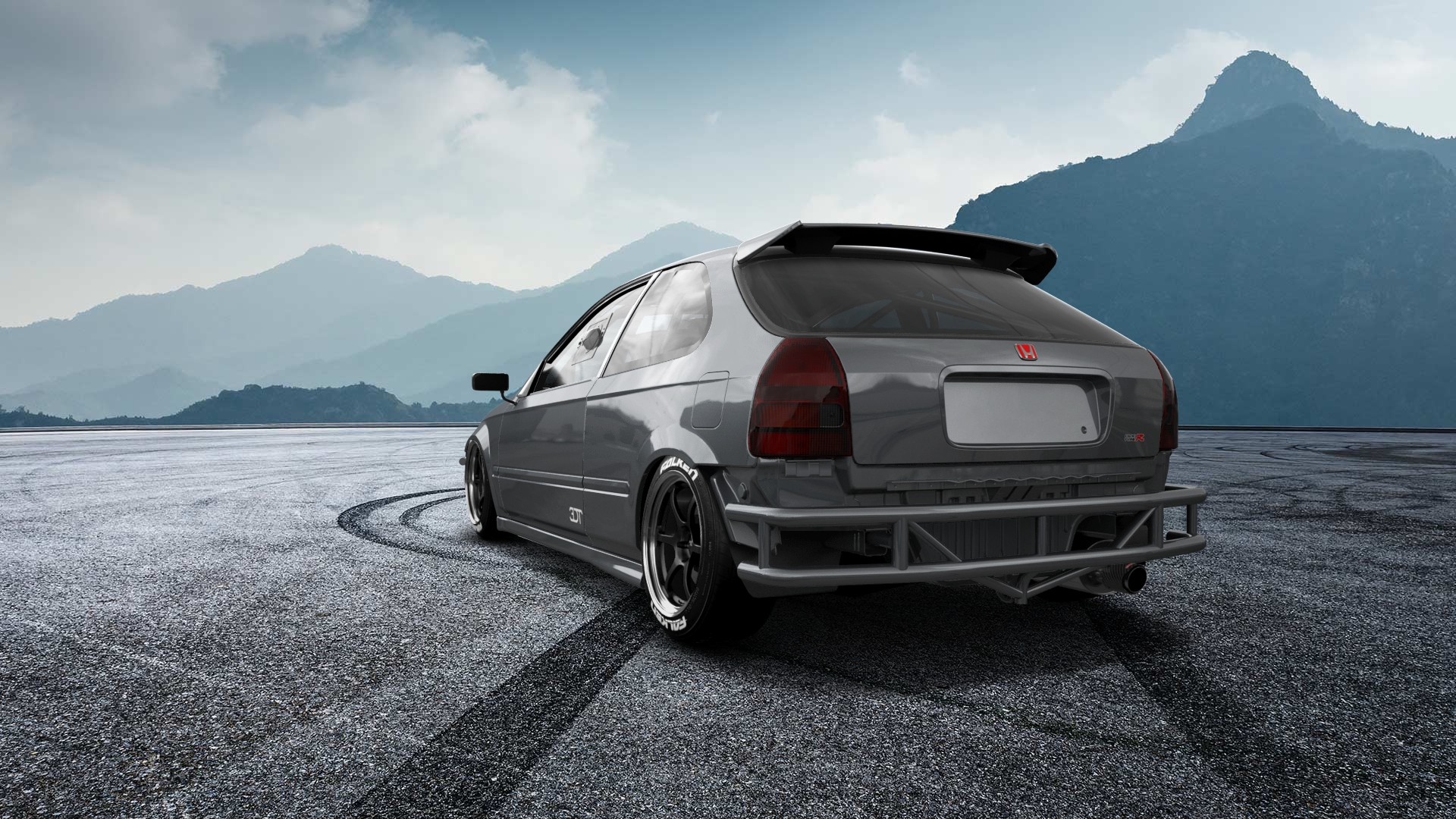 Honda Civic 3 Door Hatchback 1997 tuning