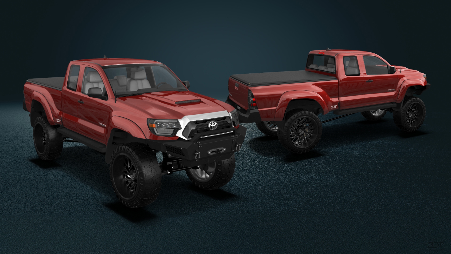 Toyota Tacoma Access Cab 6.2 ft box Pickup Truck 2012 tuning