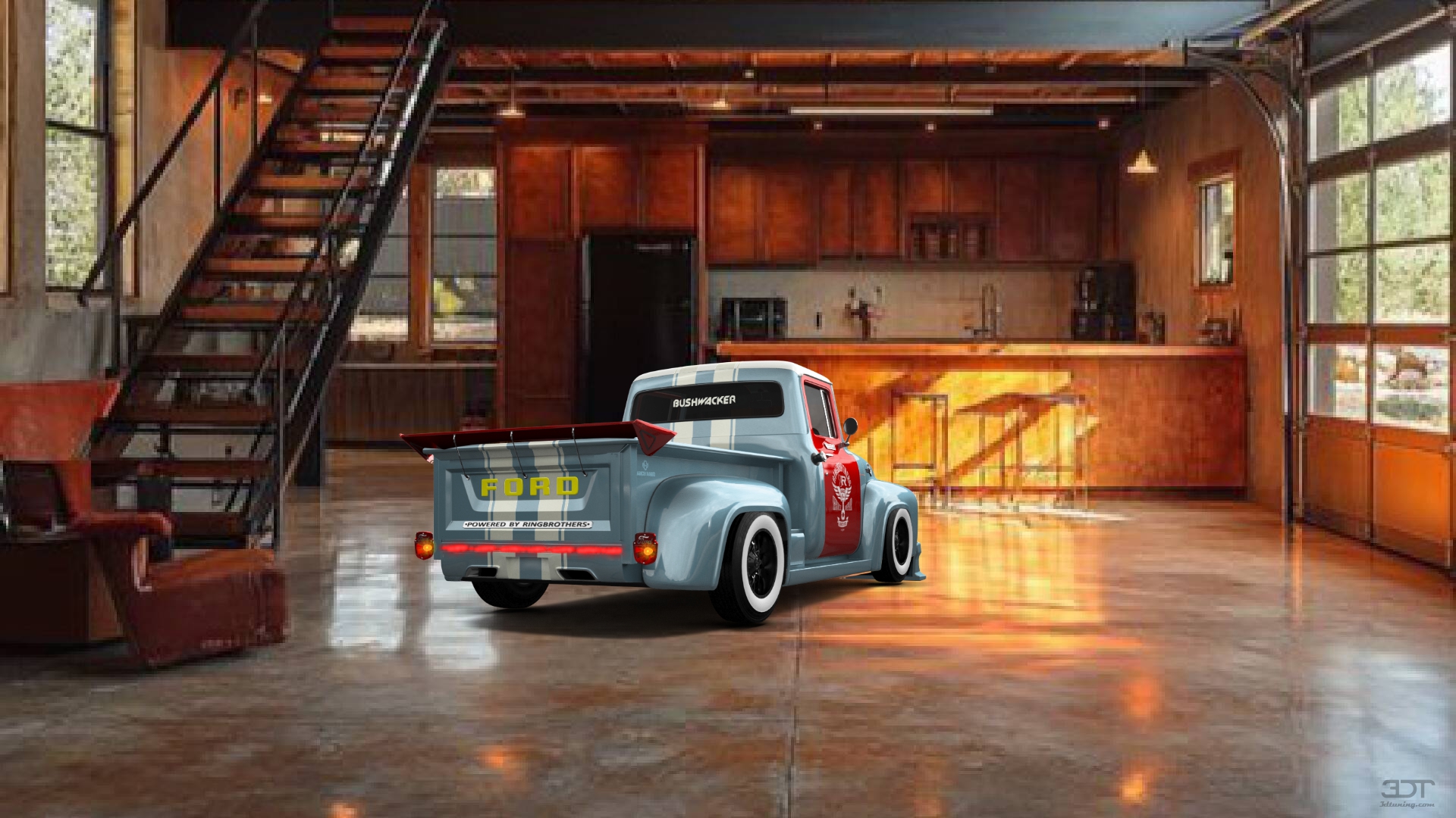 Ford F-100 2 Door truck 1956 Images