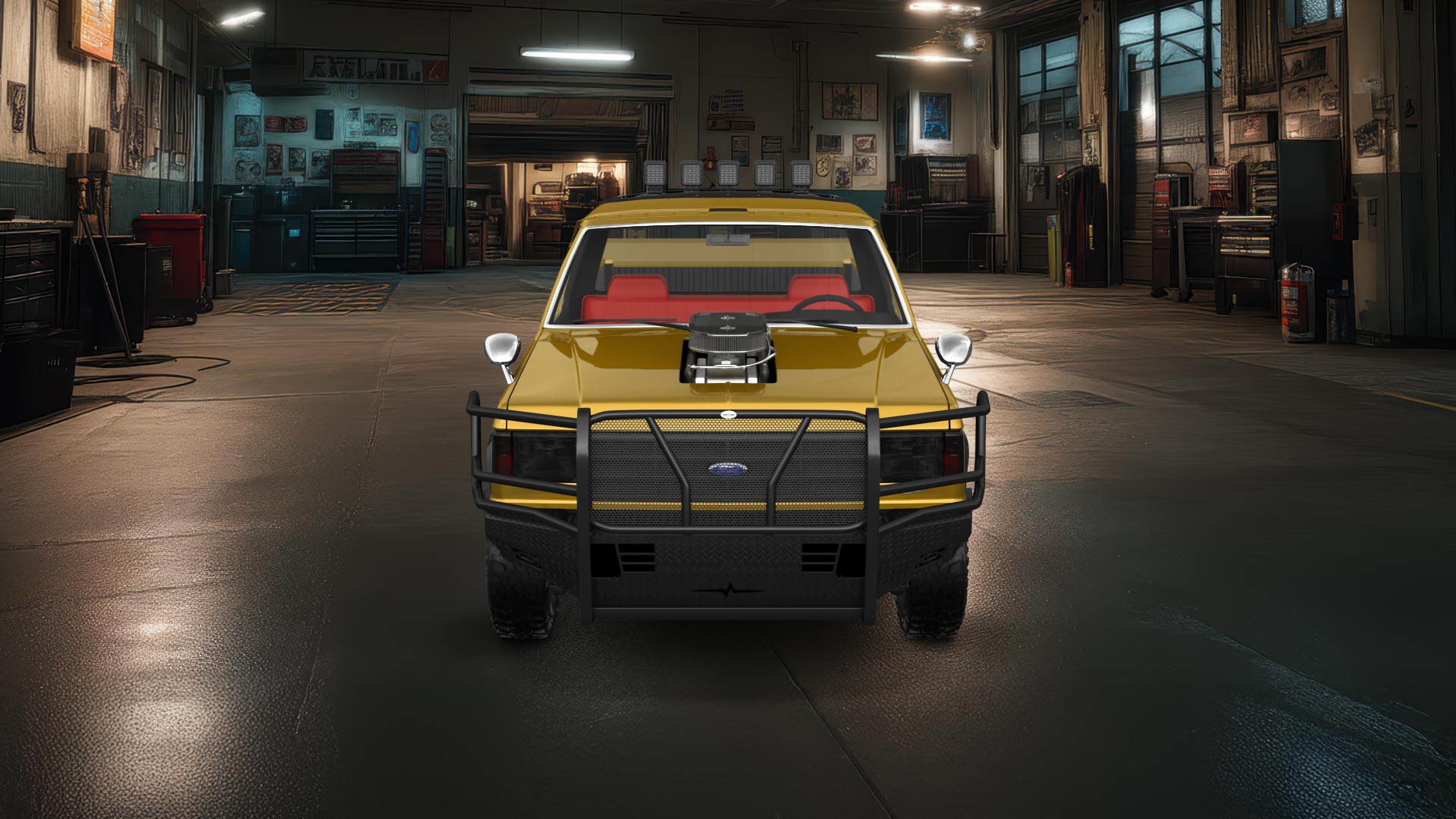 Ford F-150 2 Door pickup truck 1987 tuning