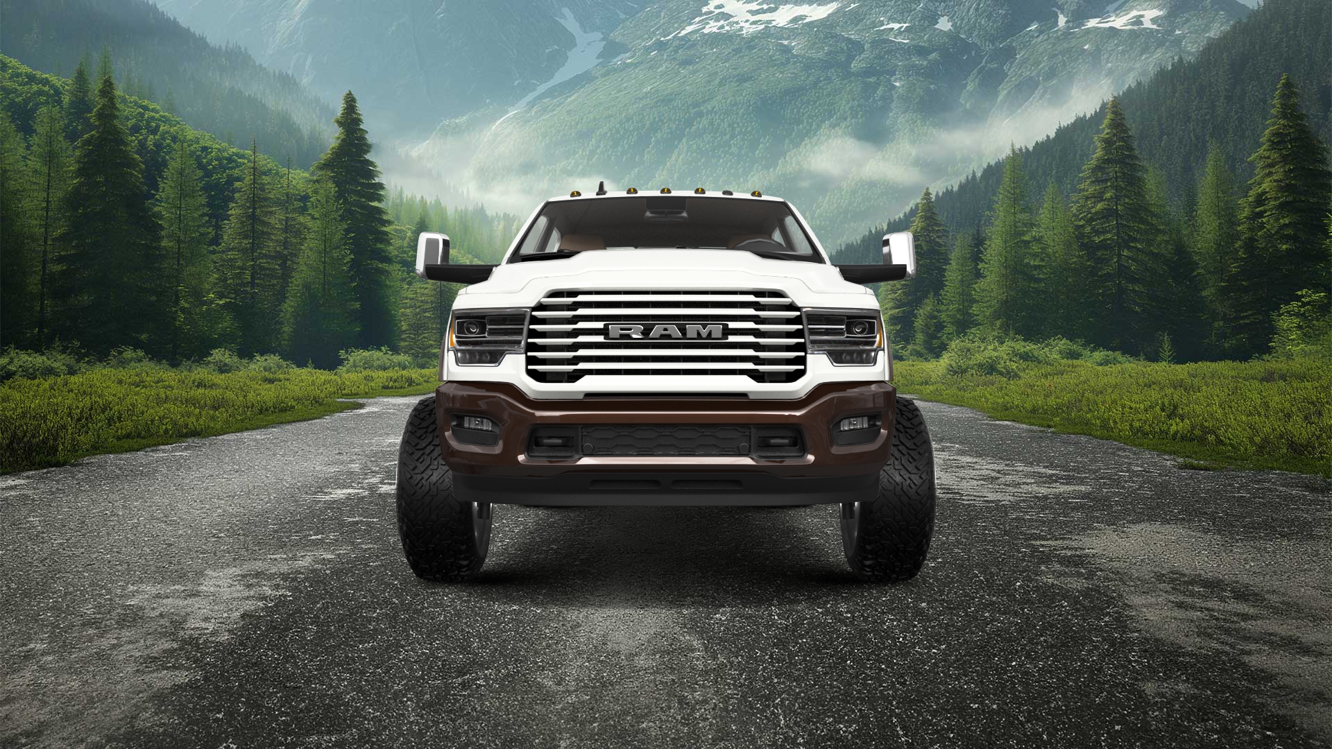 Dodge Ram 2500 4 Door pickup truck 2020 tuning