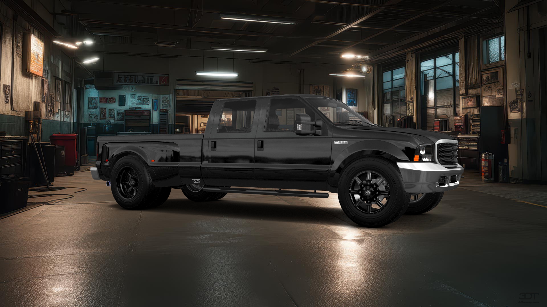 Ford F-350 DRW 4 Door pickup truck 1999 tuning