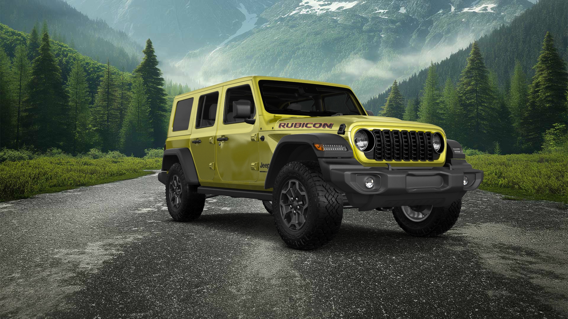 Jeep Wrangler JL 4 Door SUV 2024 tuning