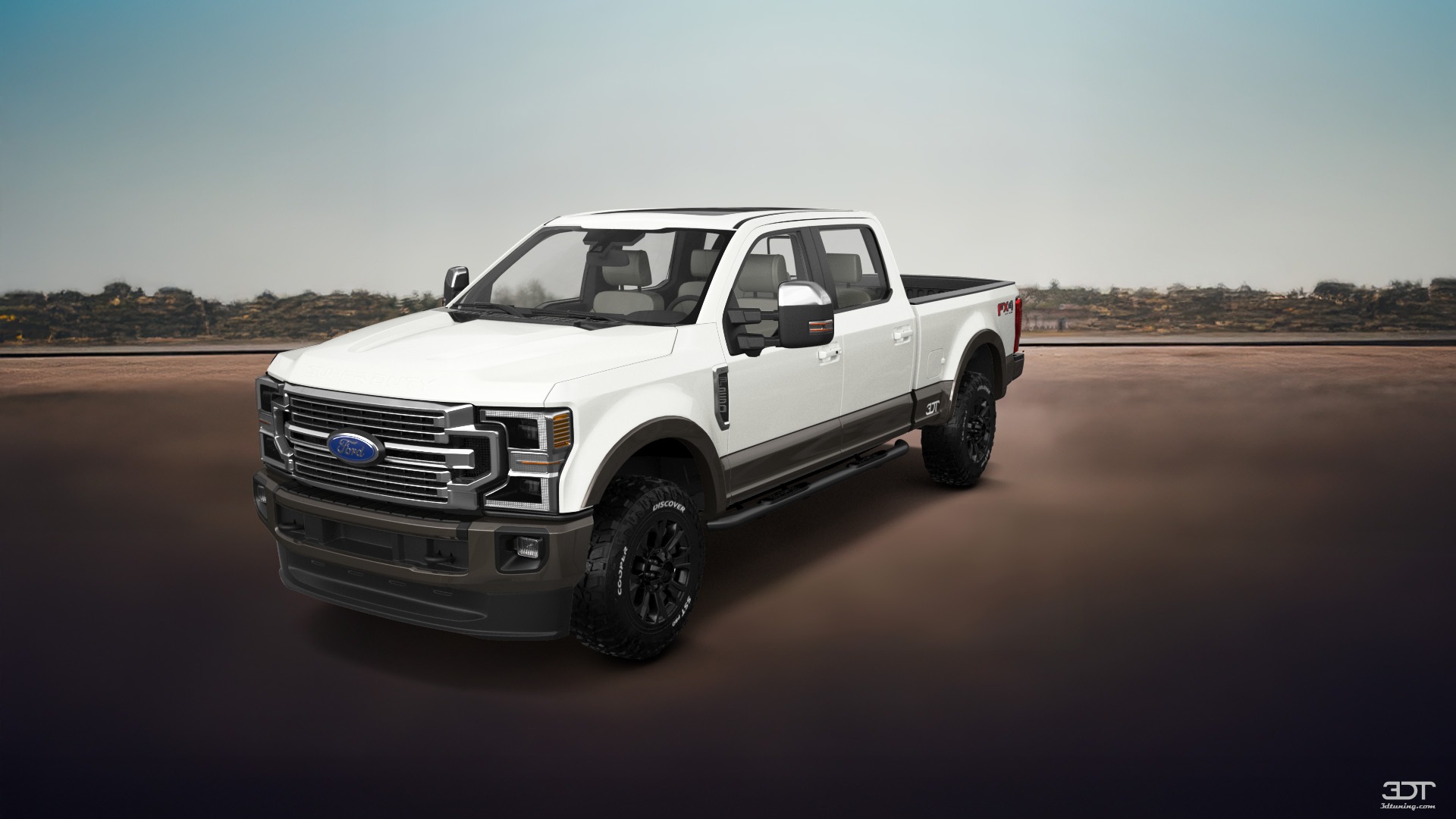 Ford F-250 4 Door pickup truck 2021 tuning