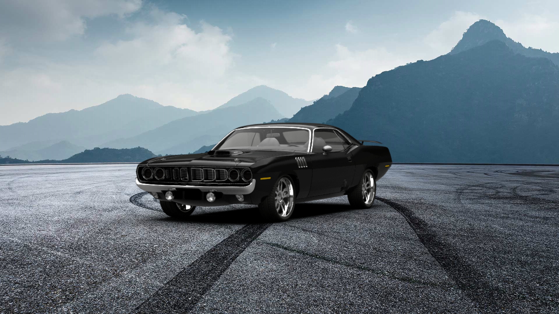 Plymouth Hemi Cuda Coupe 1971 tuning