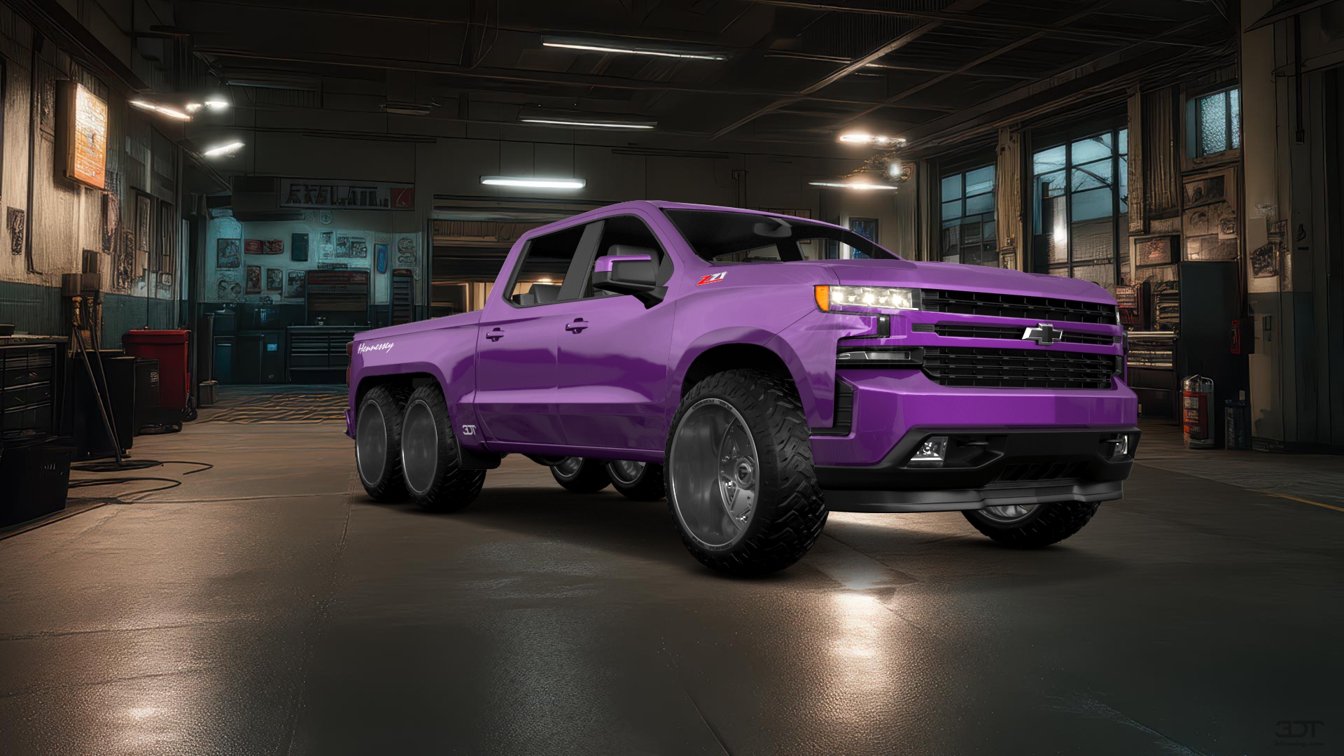 Chevrolet Silverado Hennessey Goliath 6X6 Truck 2020 tuning
