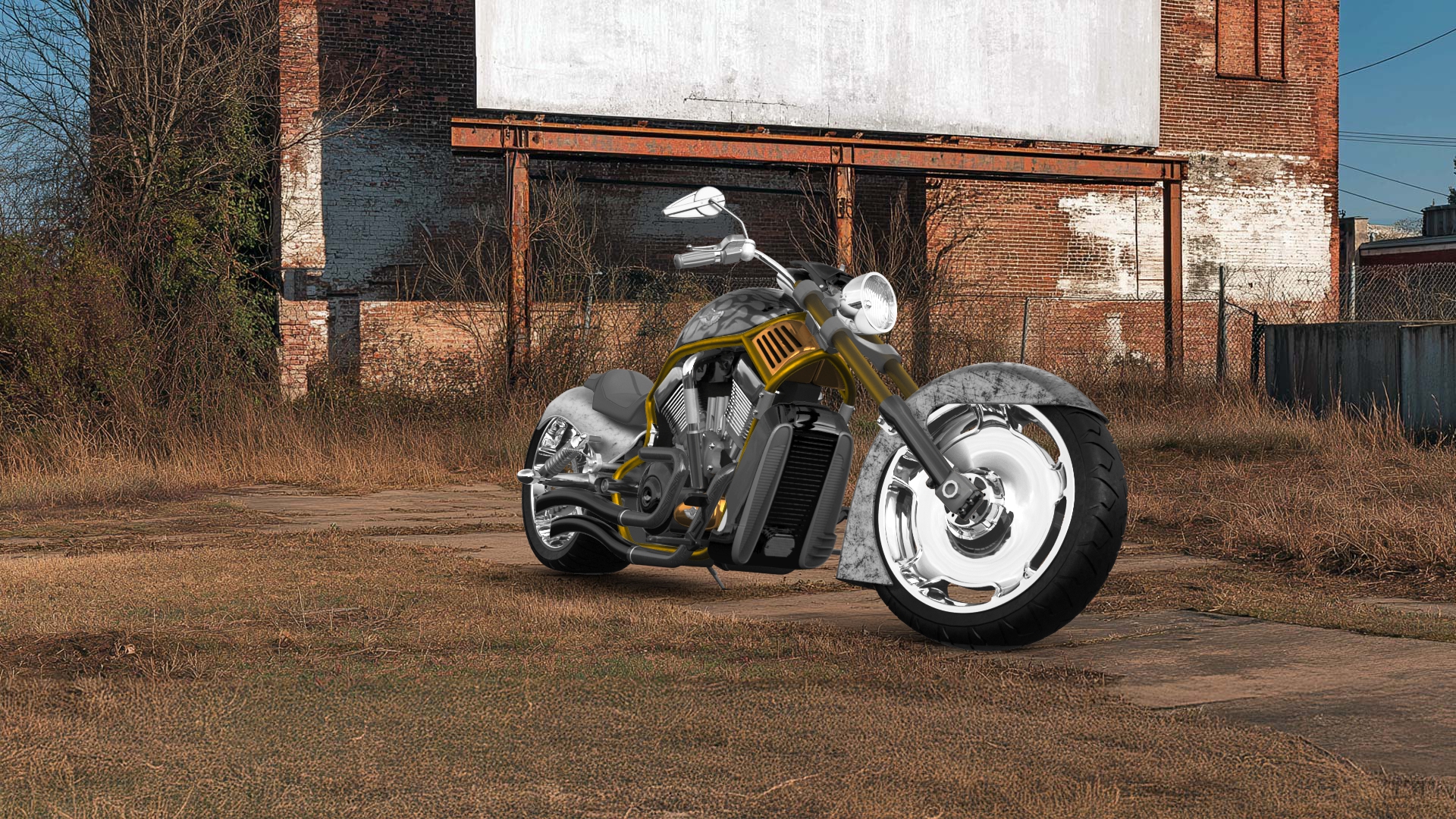 Harley-Davidson Custom Chopper Cruiser 2011 tuning