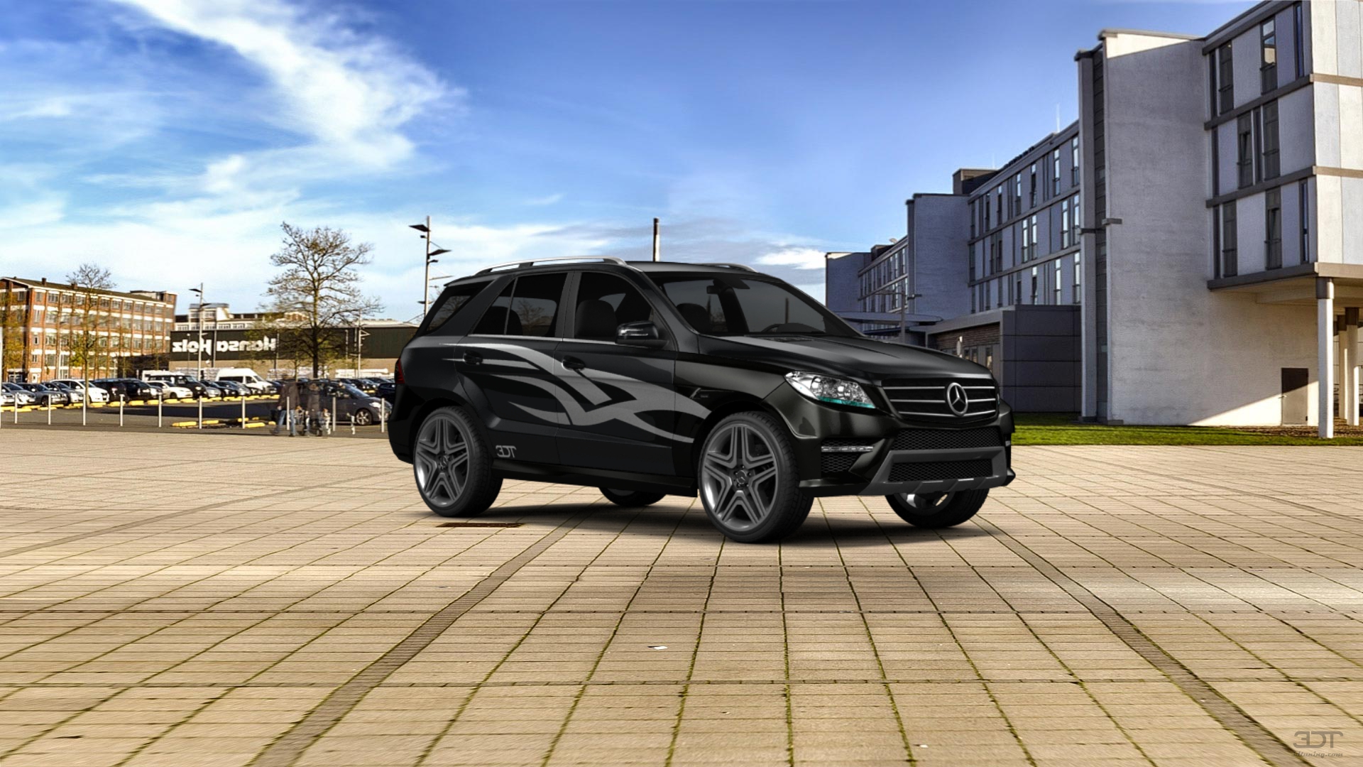 Mercedes ML class SUV 2011 tuning