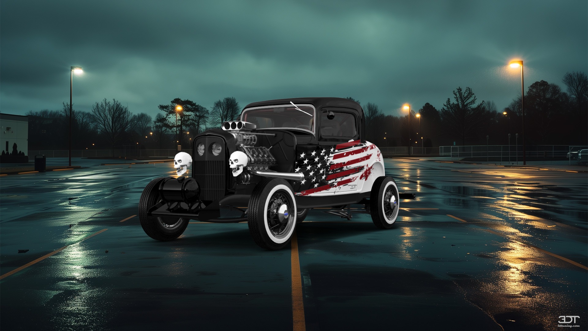 Ford Model B Deluxe 2 Door Coupe 1932 tuning