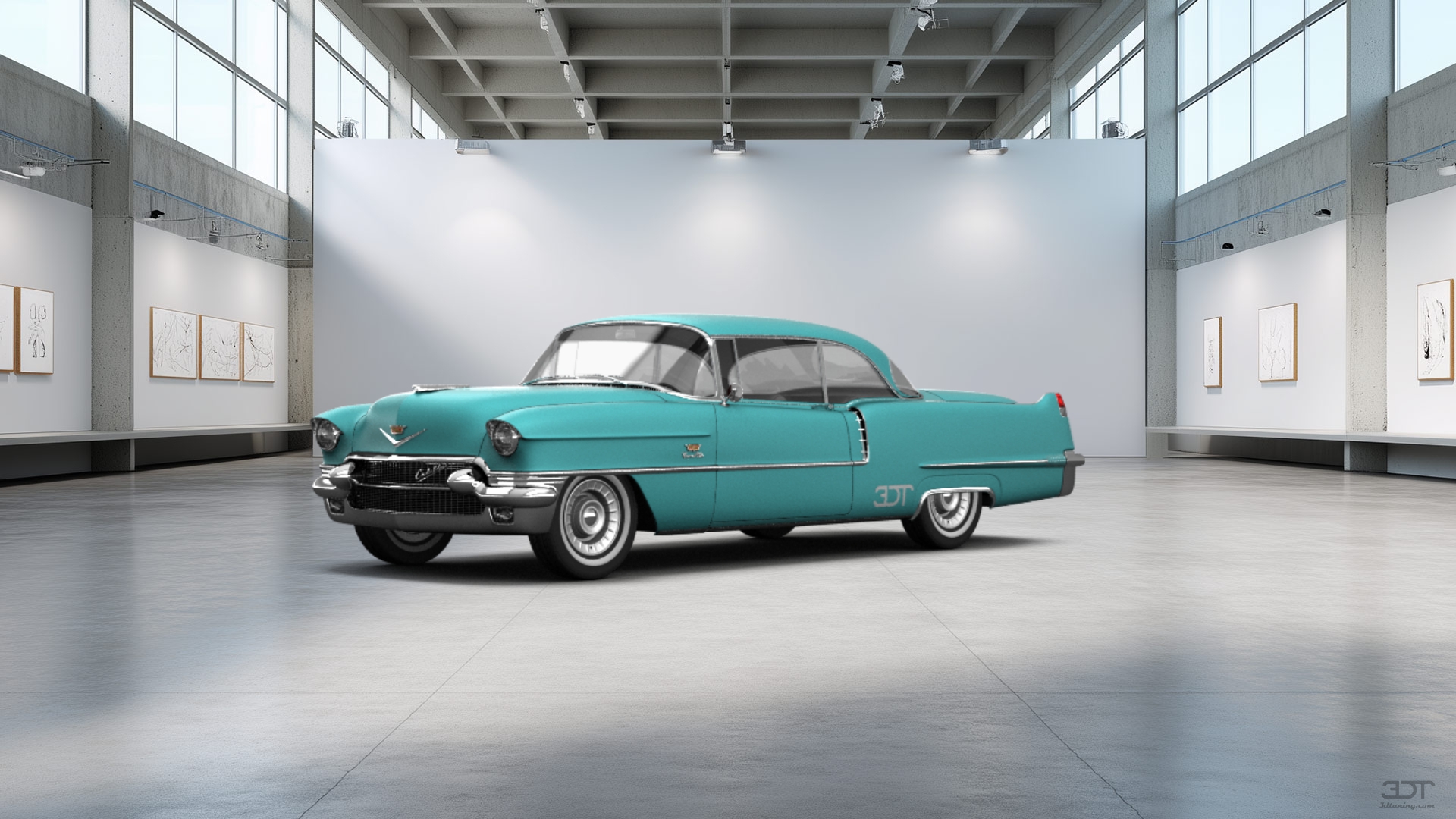 Cadillac De Ville Coupe 1956 tuning