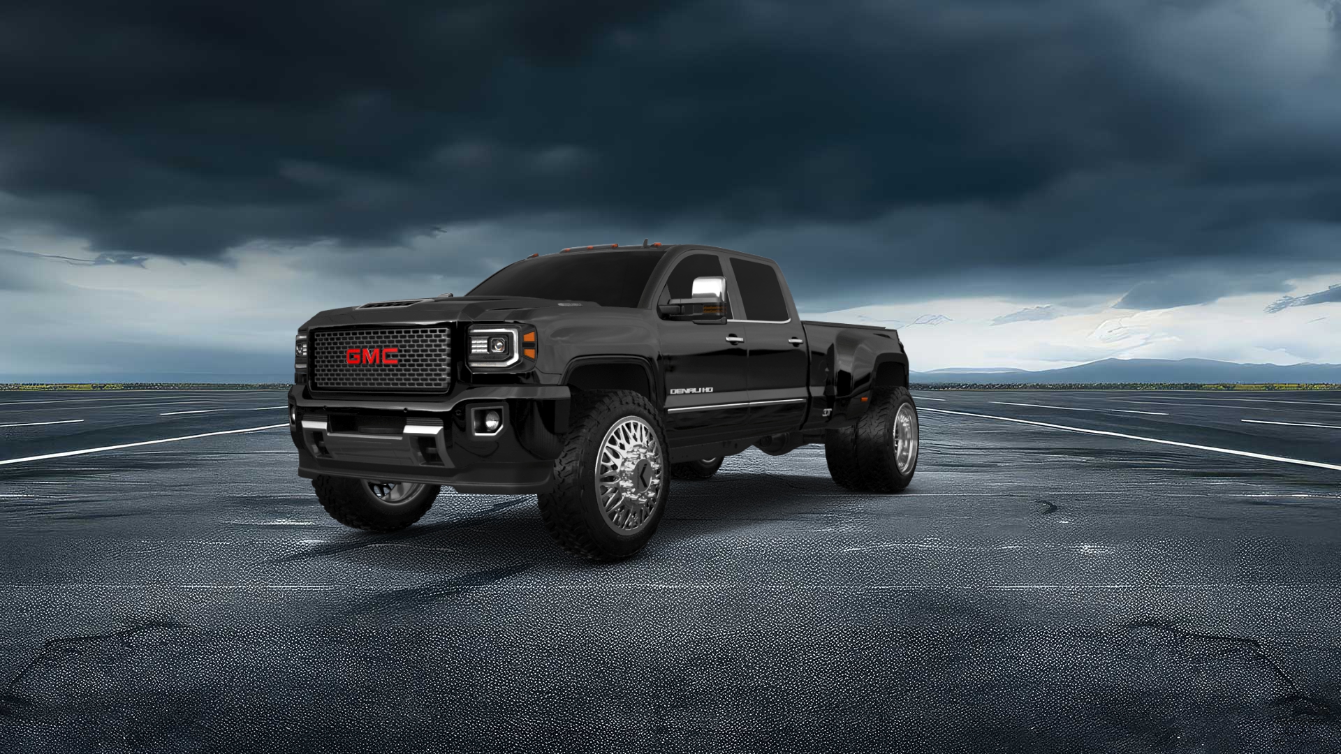 GMC Sierra 3500 HD Crew Cab 4 Door pickup truck 2015