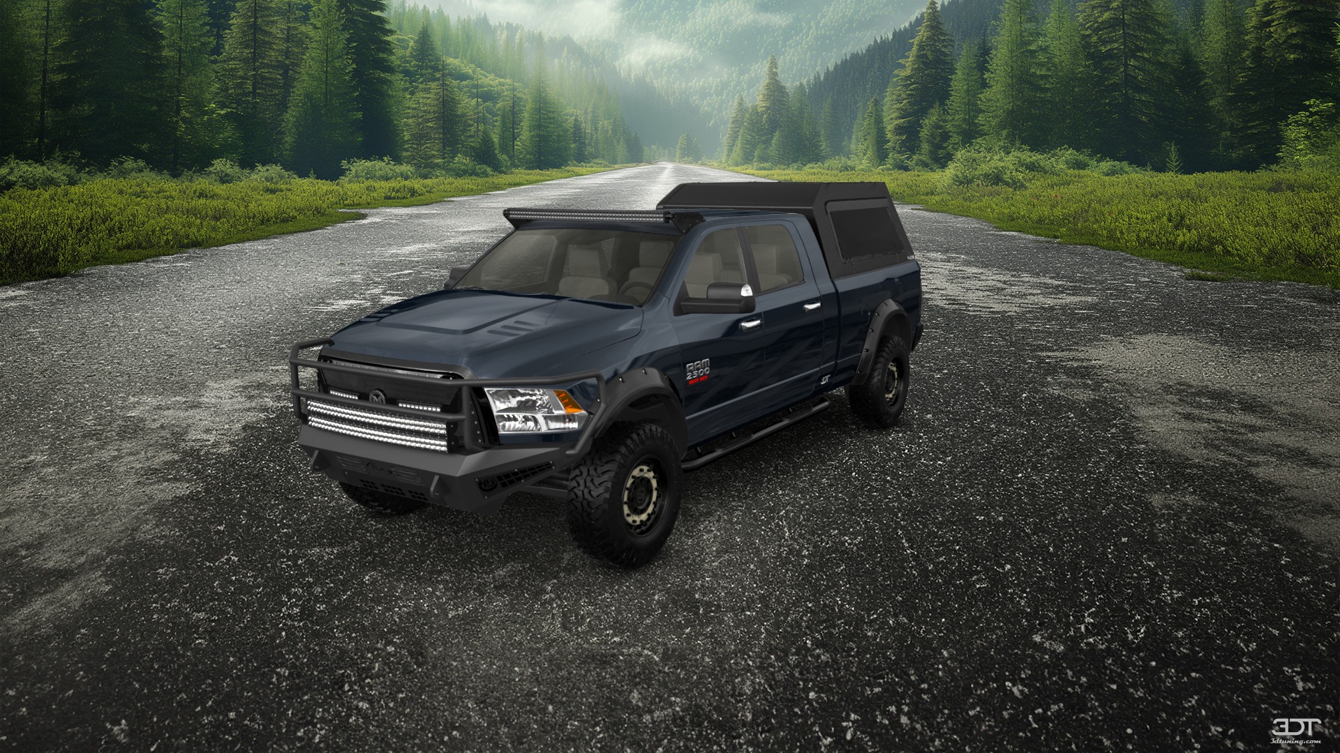 Dodge Ram 2500 Mega Cab 6.4 ft box 4 Door pickup truck 2010 tuning