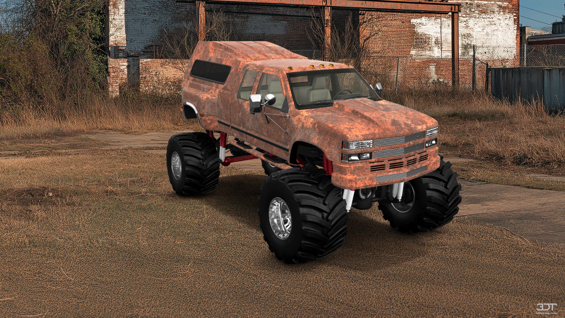 Chevrolet K3500 Extended Cab Pickup Truck 1988 tuning