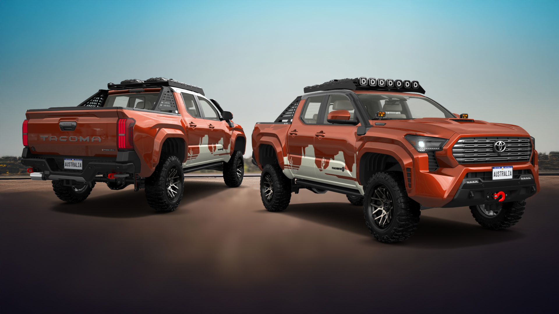 Toyota Tacoma Crew Cab 4 Door pickup truck 2024 tuning