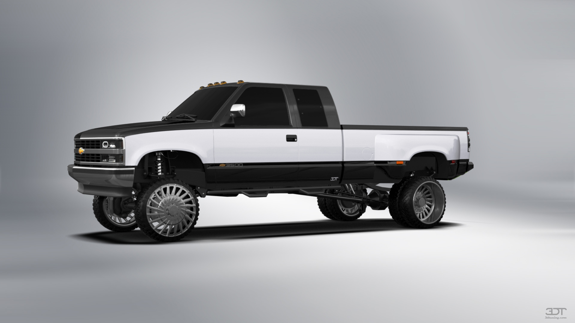 Chevrolet K3500 Extended Cab Pickup Truck 1988