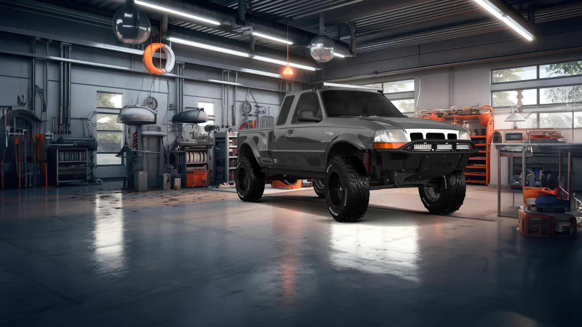 Ford Ranger Flareside 2 Door pickup truck 1998 tuning