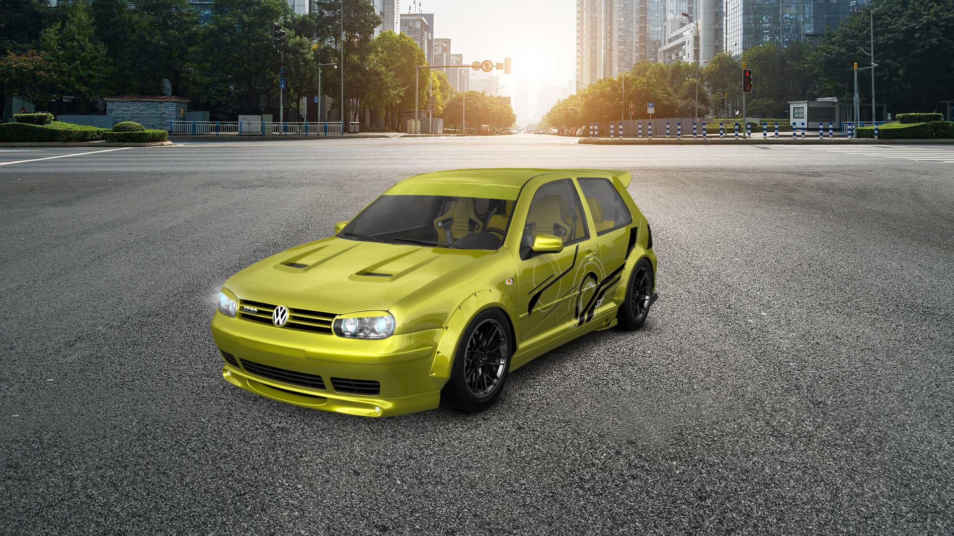 Volkswagen Golf 4 (mk4) 3 Door Hatchback 1997 tuning