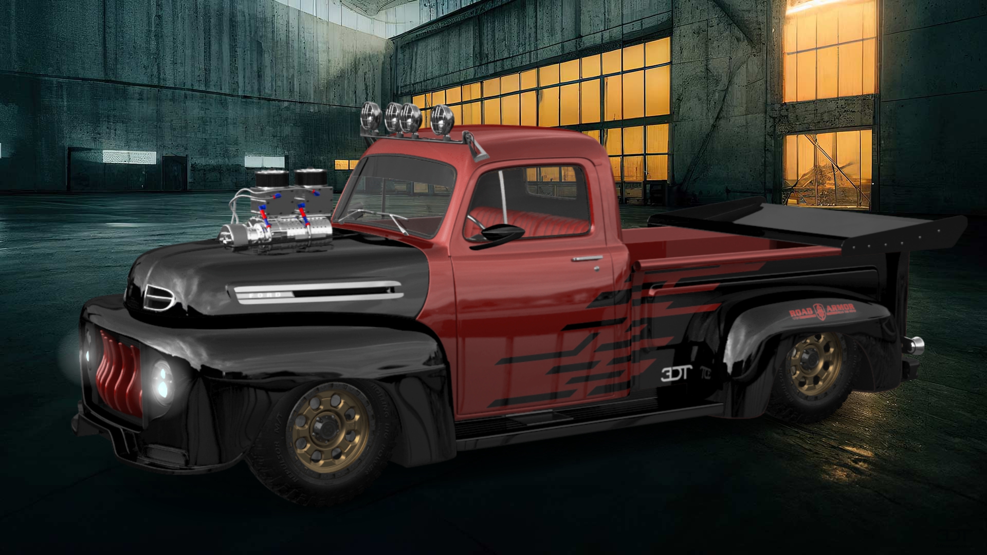 Ford F1 2 Door pickup truck 1949