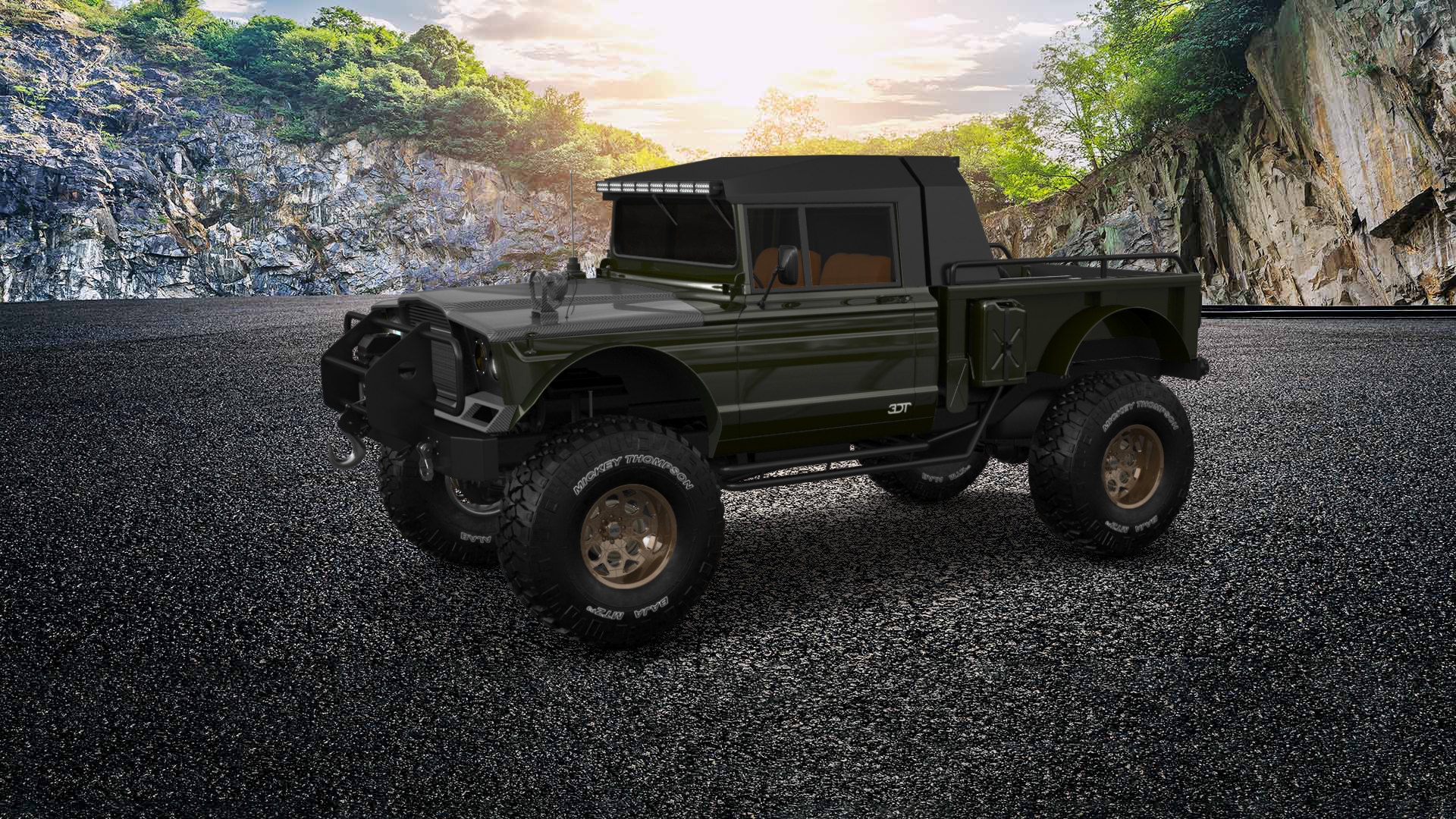 Jeep Kaiser M715 2 Door pickup truck 1968