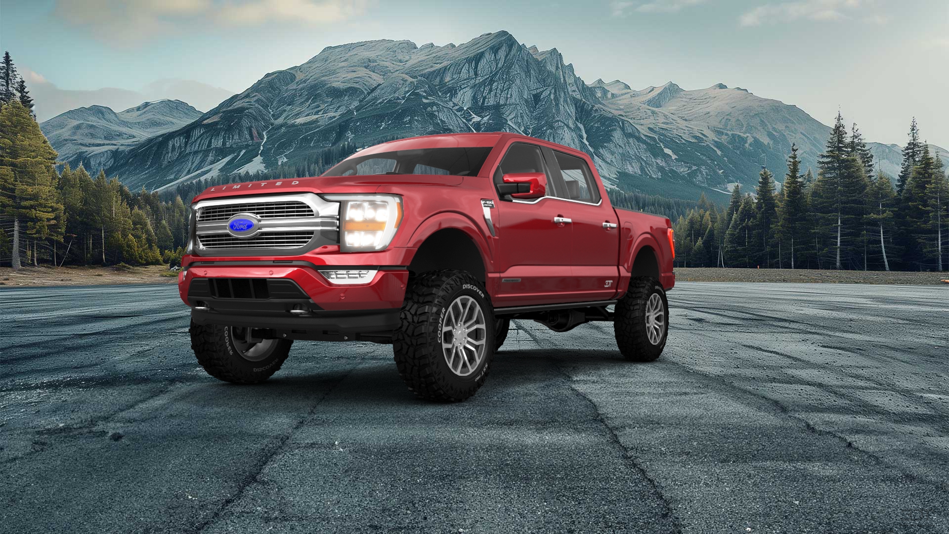 Ford F-150 SuperCrew 4 Door pickup truck 2021 Images