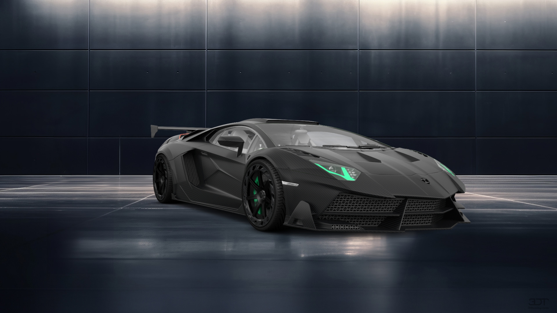 Lamborghini Aventador 2 Door Coupe 2012 tuning