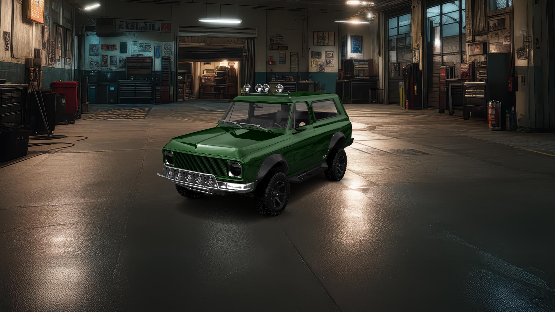 Chevrolet K5 Blazer 2 Door pickup truck 1969 tuning