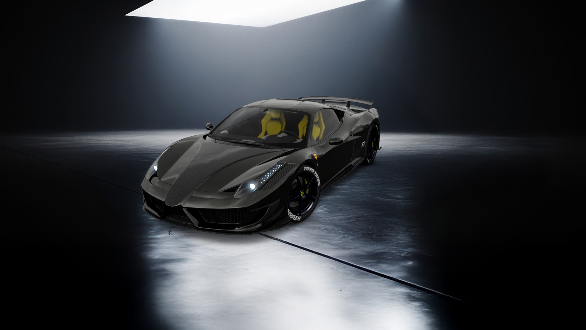 Ferrari 458 Italia 2 door spider 2010 tuning