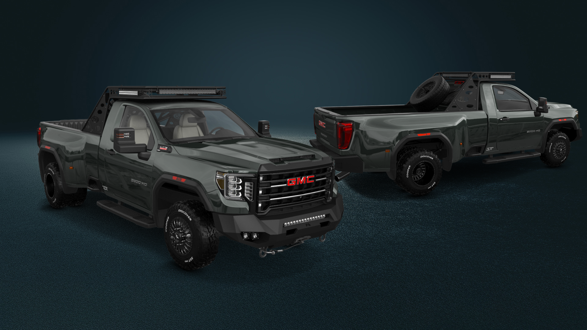 GMC Sierra 3500 HD 2 Door pickup truck 2020 tuning