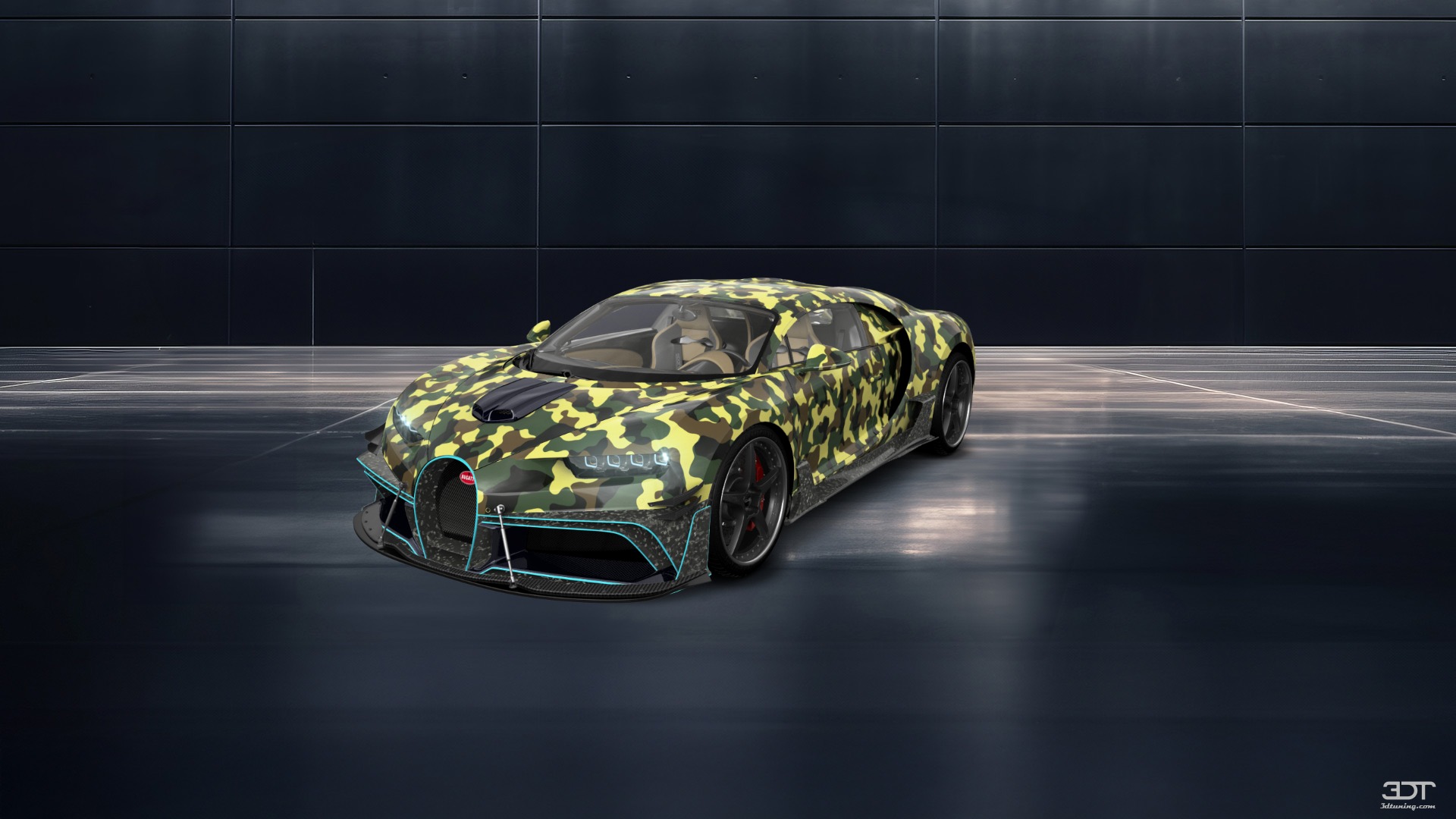 Bugatti Chiron 2 Door Coupe 2016