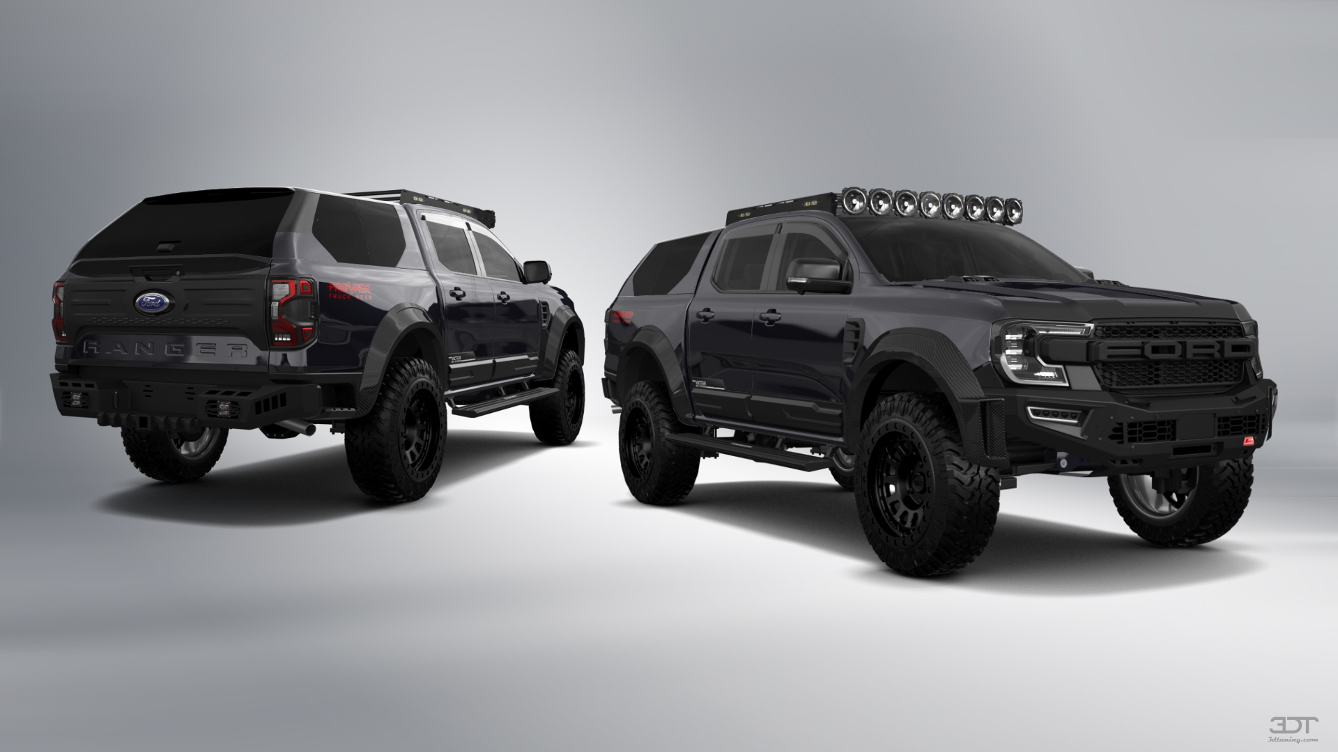 Ford Ranger 4 Door pickup truck 2022 tuning