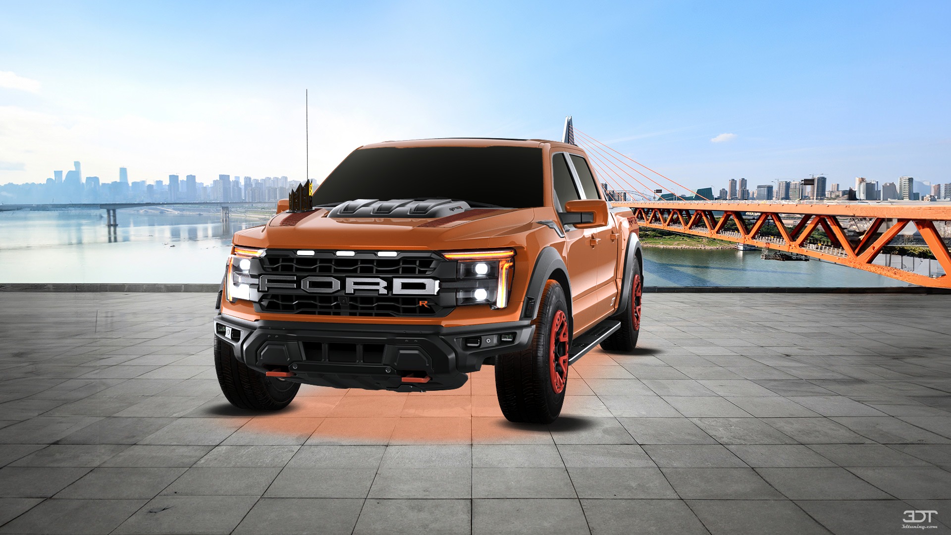 Ford F-150 Raptor 4 Door pickup truck 2024 tuning
