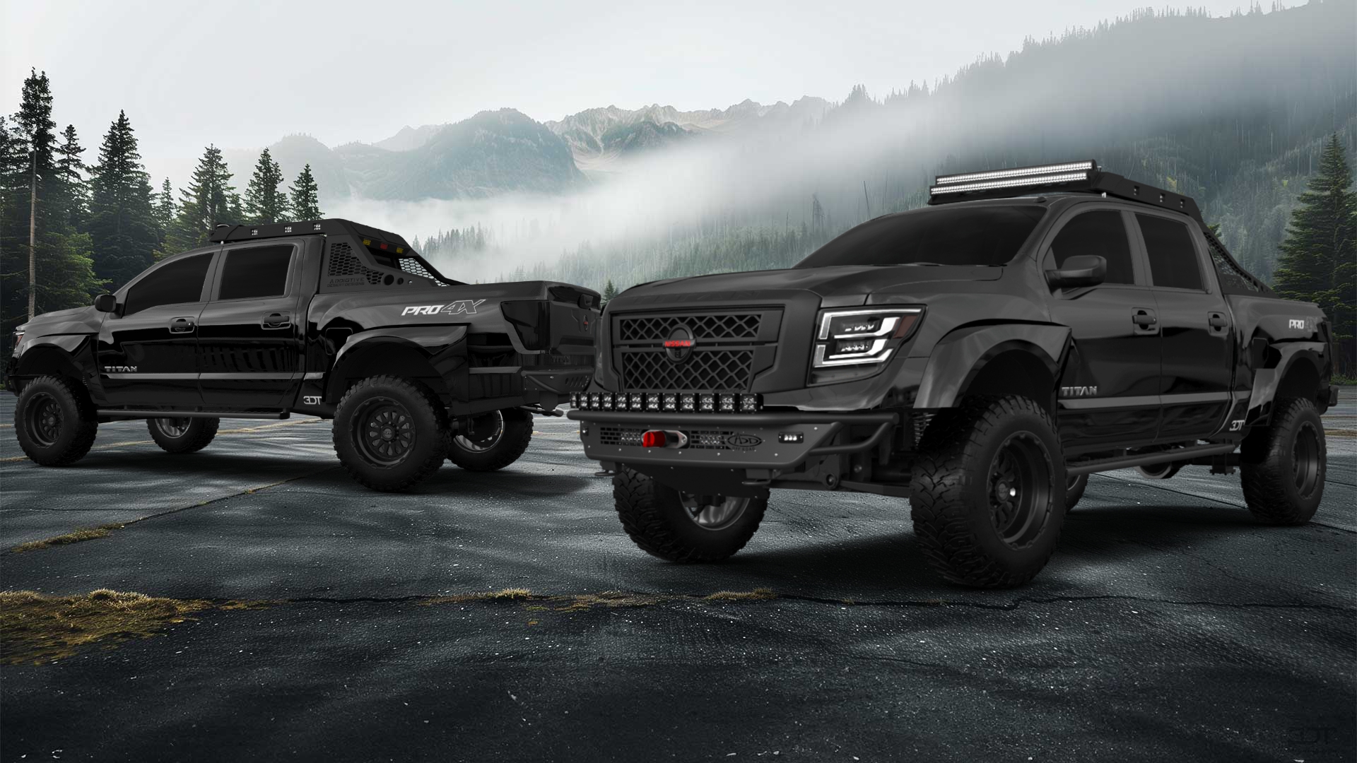 Nissan Titan 4 Door pickup truck 2021 tuning