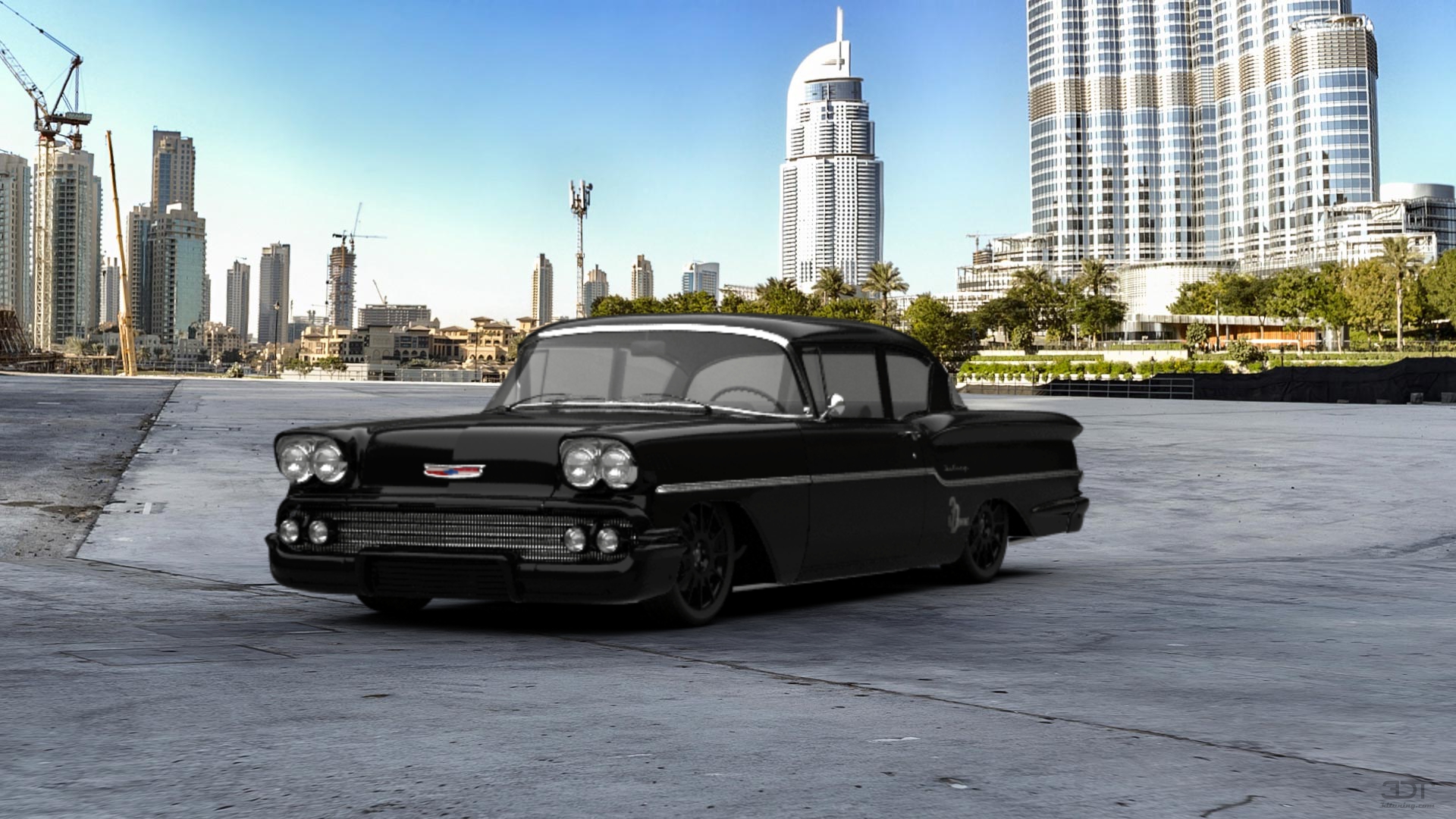Chevrolet Delray 2door Sedan Coupe 1958 tuning