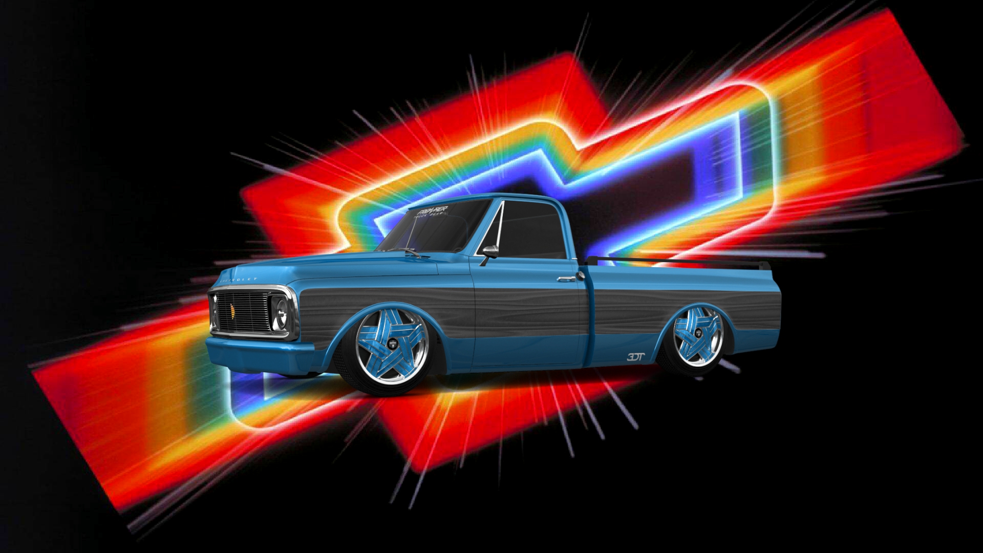 Chevrolet C-10 Cheyenne 2 Door pickup truck 1972 tuning