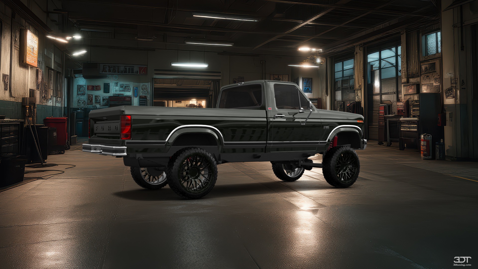 Ford F-150 2 Door pickup truck 1986 tuning