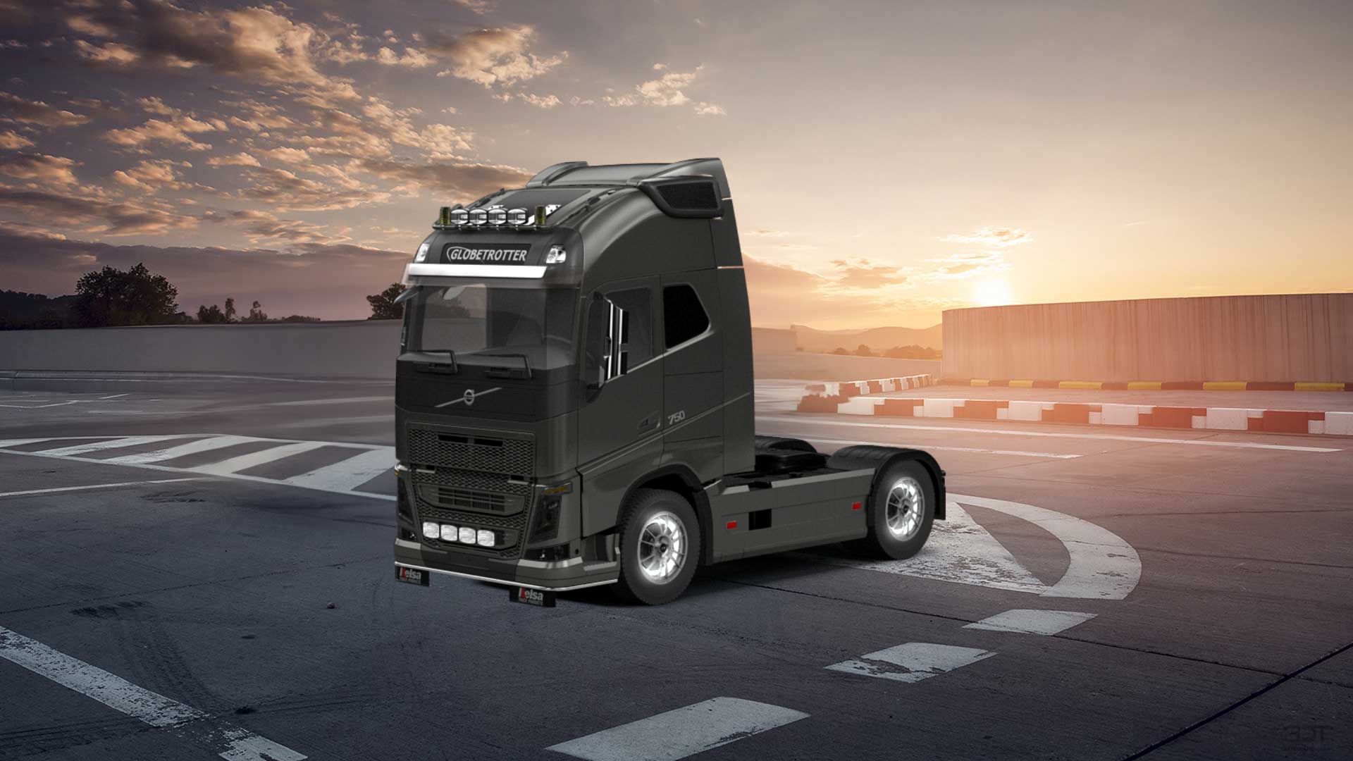 Volvo FH16 Globetrotter XL Cab Truck 2013