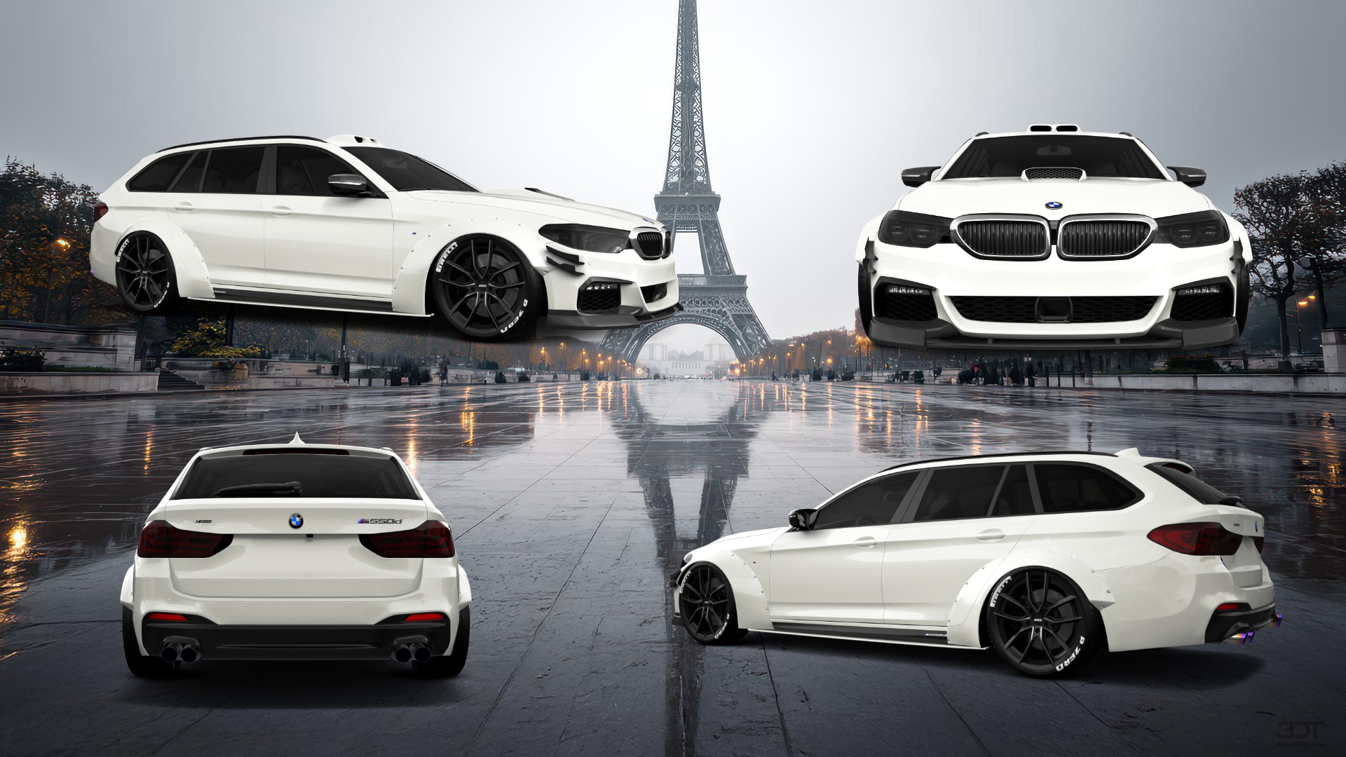 BMW 5 Series 5 door Wagon 2018 tuning