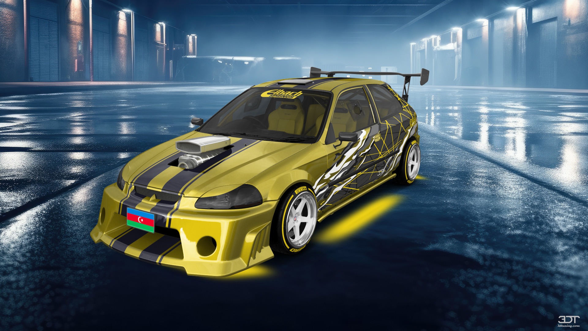 Honda Civic 3 Door Hatchback 1997 tuning