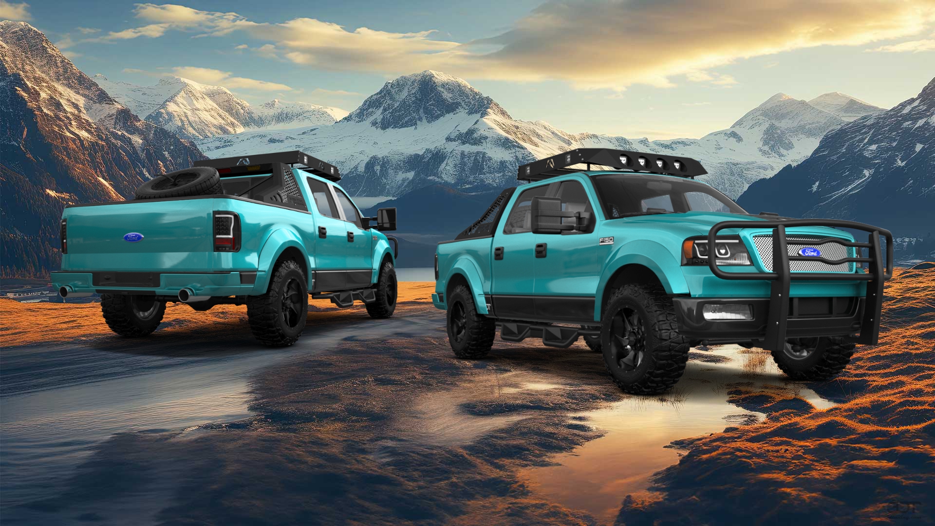 Ford F-150 SuperCrew 4 Door pickup truck 2004 tuning