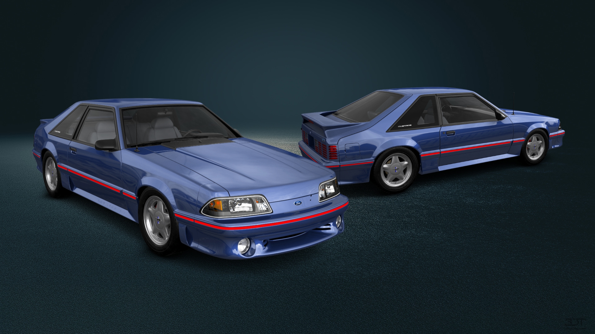 Ford Mustang 3 Door Hatchback 1988 tuning
